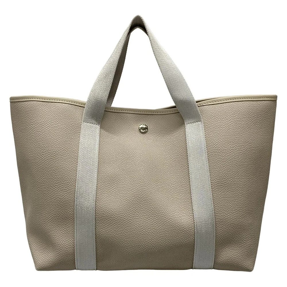 Herve Chapelier Square Tote L Gray #340630H10B